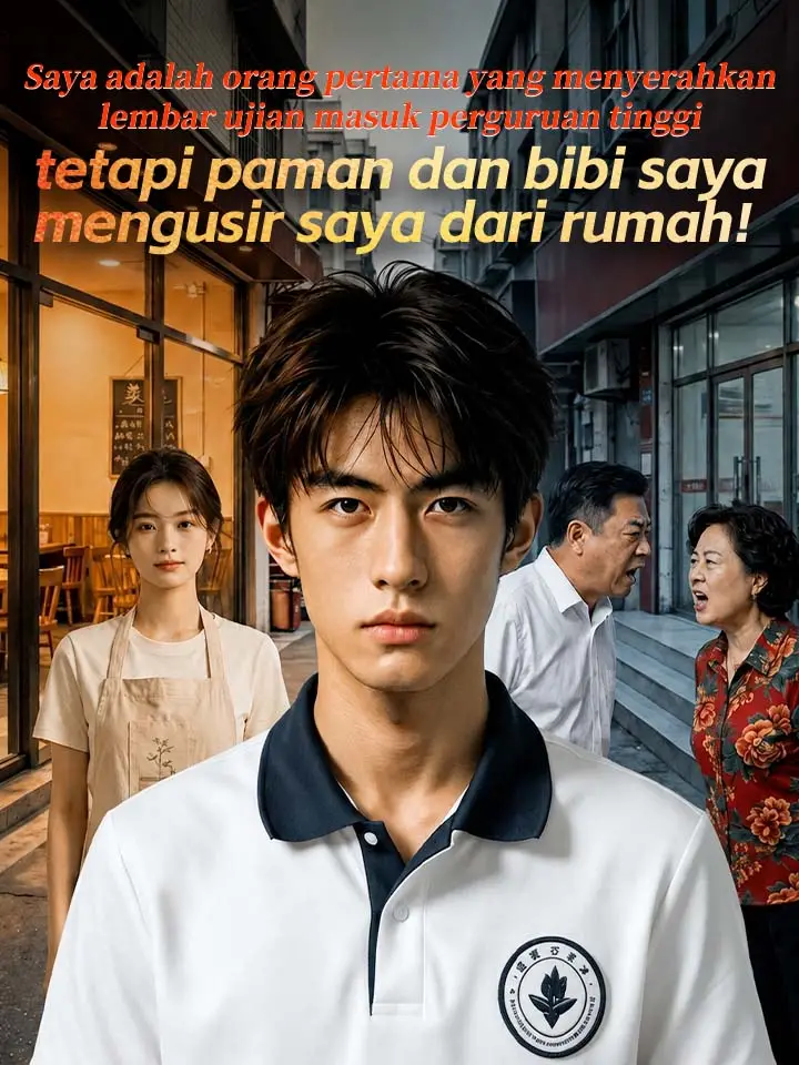 Poster Saya adalah orang pertama yang menyerahkan lembar ujian masuk perguruan tinggi, tetapi paman dan bibi saya mengusir saya dari rumah!